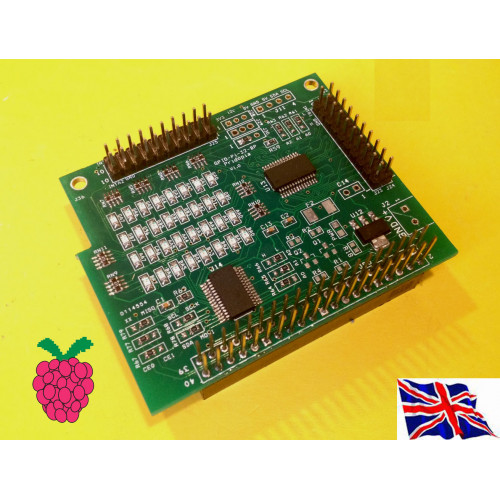 Raspberry Pi i2c 23017 extra 32 GPIO Board