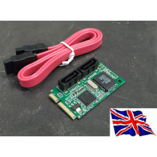 Mini PCI-e PCI Express Internal SATA II Controller Card