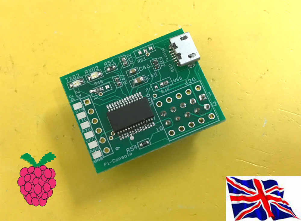 Raspberry Pi USB to Serial TTL Console adapter
