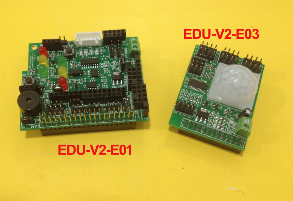 Raspberry Pi EDU Learn Board -V2 E01 & E03