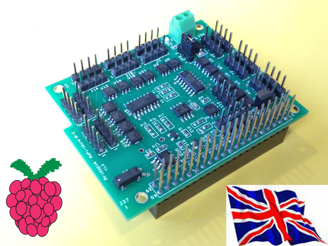 Rs-Pi ds2482-800  1-Wire-17 Board