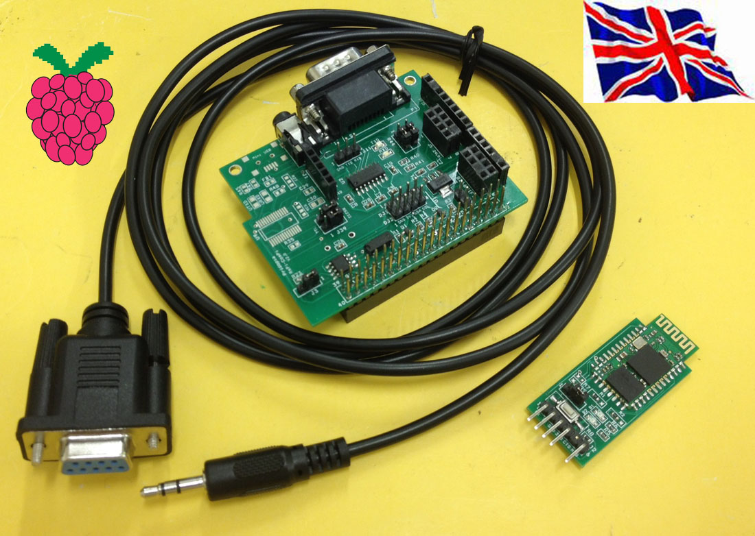 Raspberry Pi RS232 COM port & Console Board Kit01
