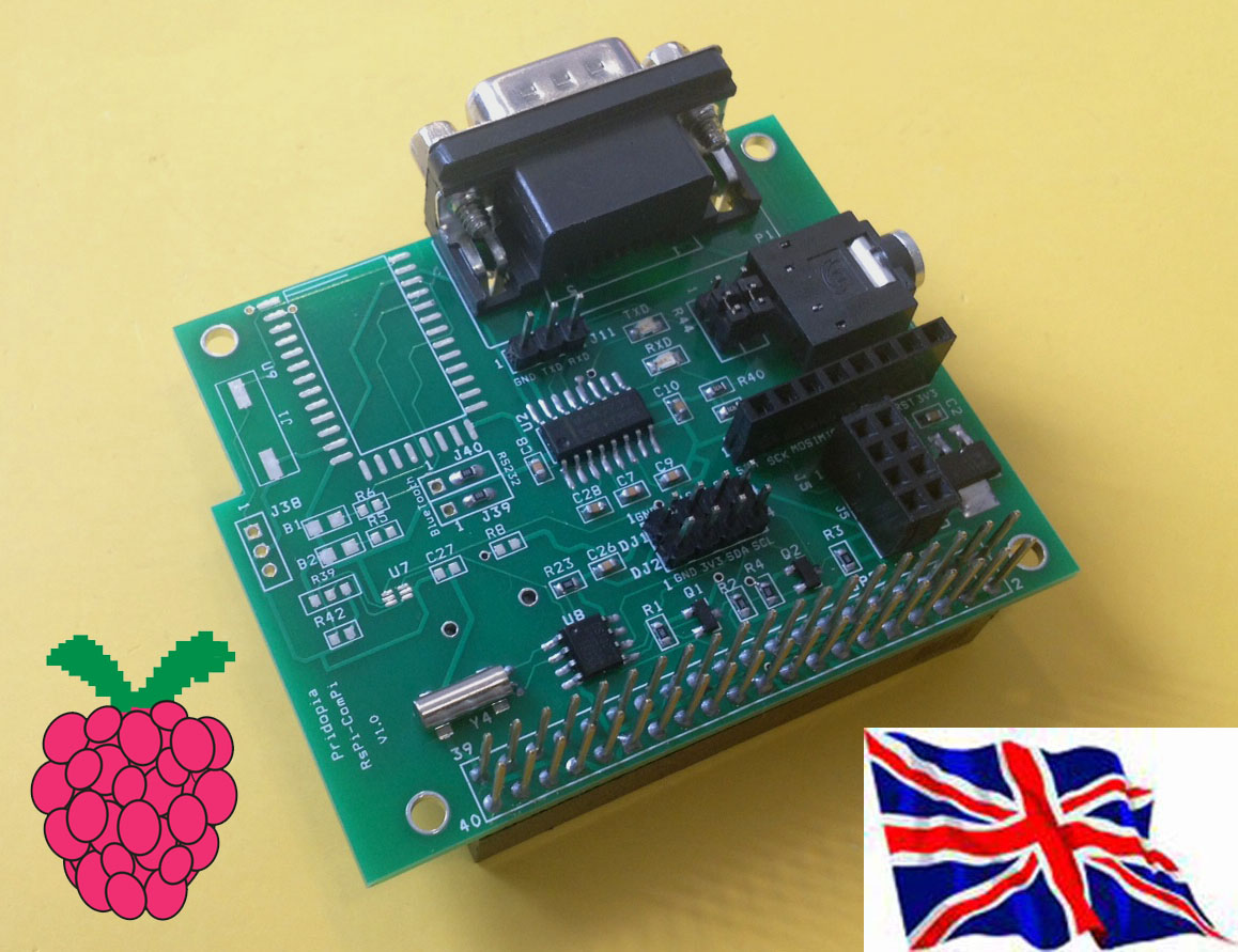 Raspberry Pi RS232 COM port & Console Board-Lite