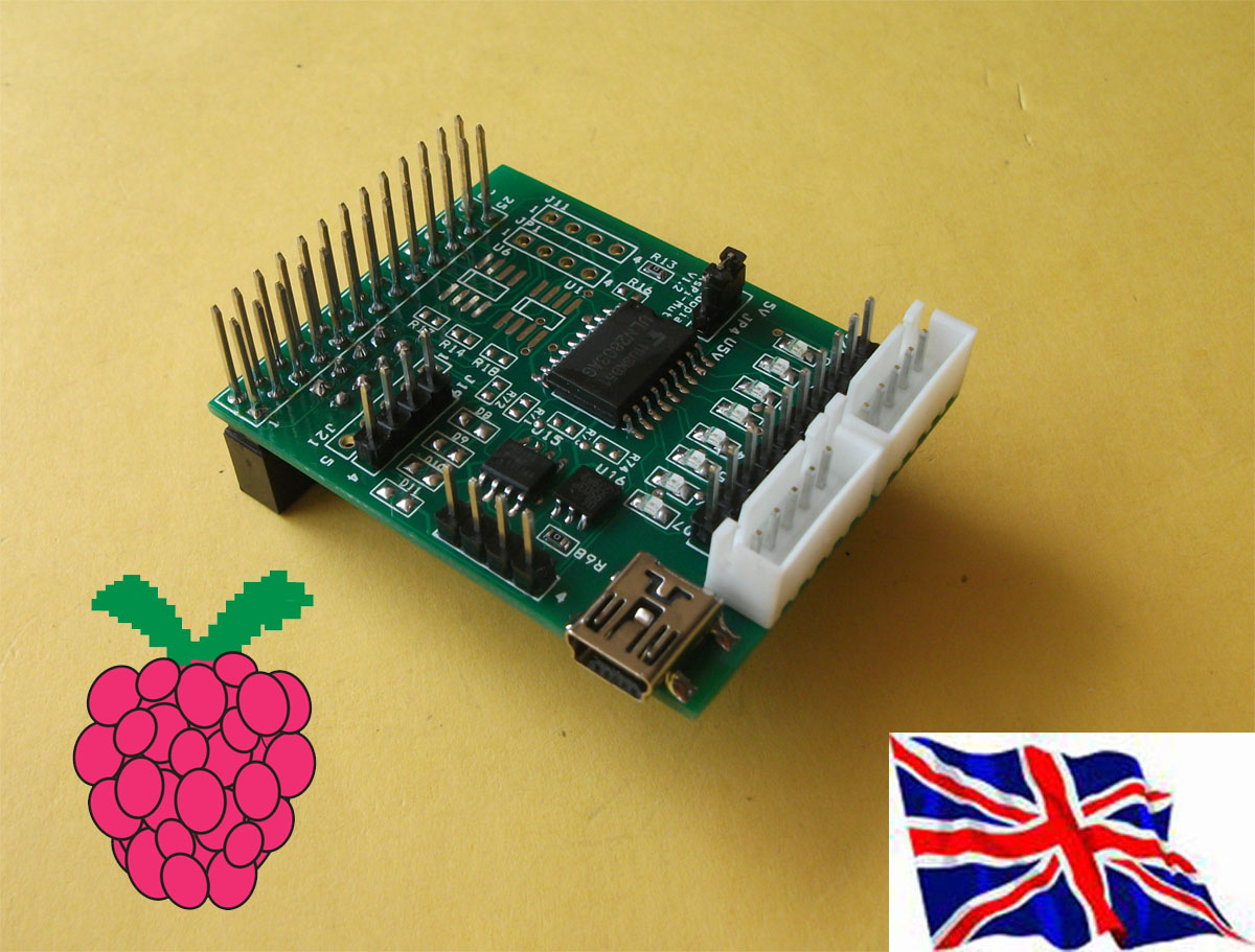 Rs-Pi 2803  & I2C 1-Wire  Board