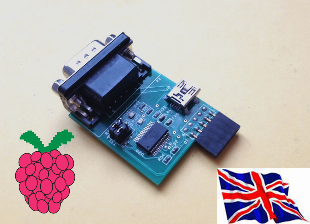 Rs- Pi  USB-TTL & RS232 module  Board