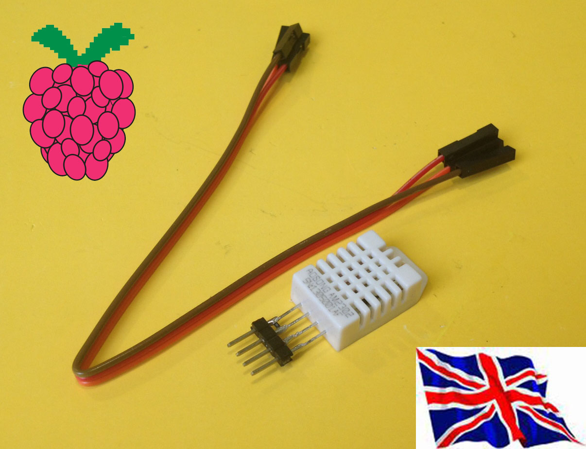 Rs- Pi DHT22 / AM2302   Temp & Humidity Sensor