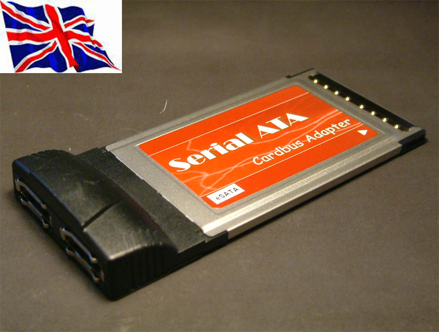PCMCIA eSATA  2Port CardBus