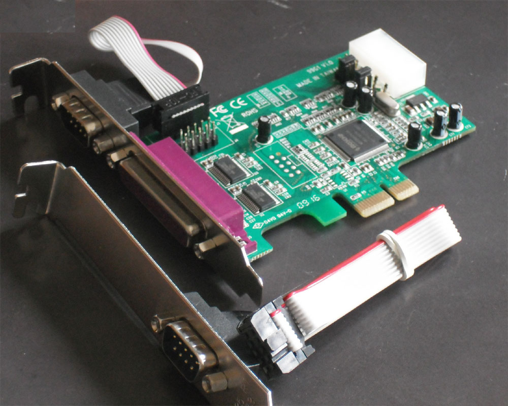 PCI Express PCIe RS232 2 Serial (16C550)+1 Parallel