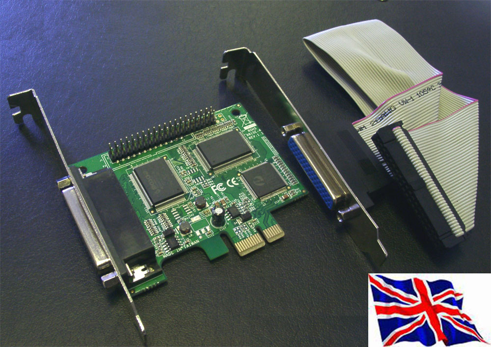PCI Express Parallel x 4P ECP EPP SPP (Mos 9815)