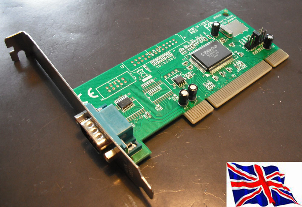 PCI RS232  1 port Serial Port Moschip 9835