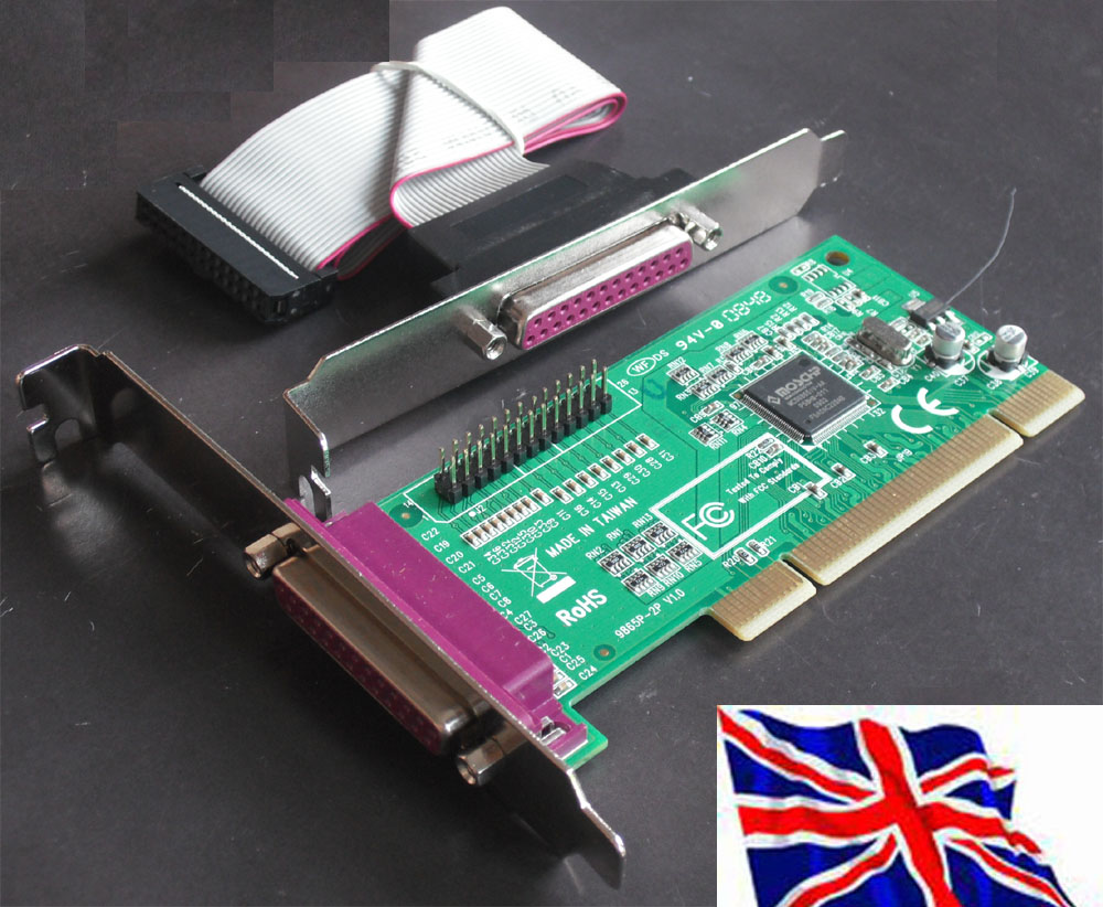 PCI Parallel 2P IEEE 1284 ECP   (Moschip 9865)