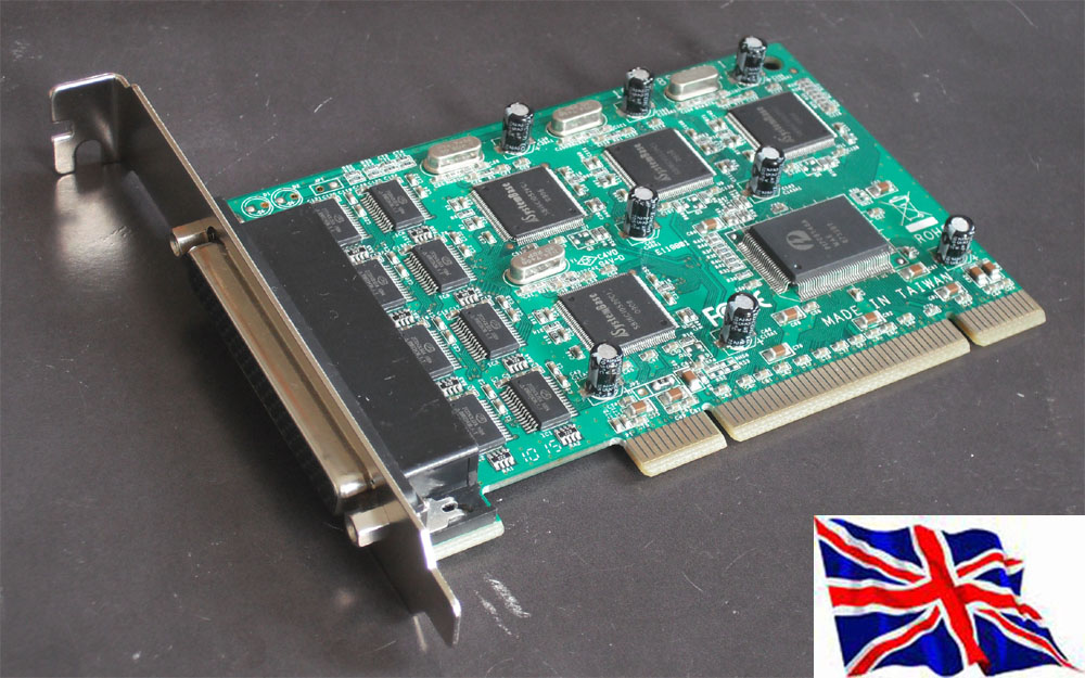 PCI RS232  8 port Serial Port  16C1050 8S