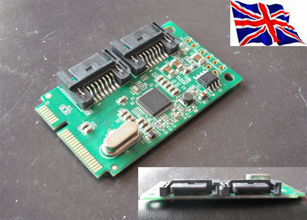 Mini PCI Express  SATA III  6.0 Gbps Controller Card