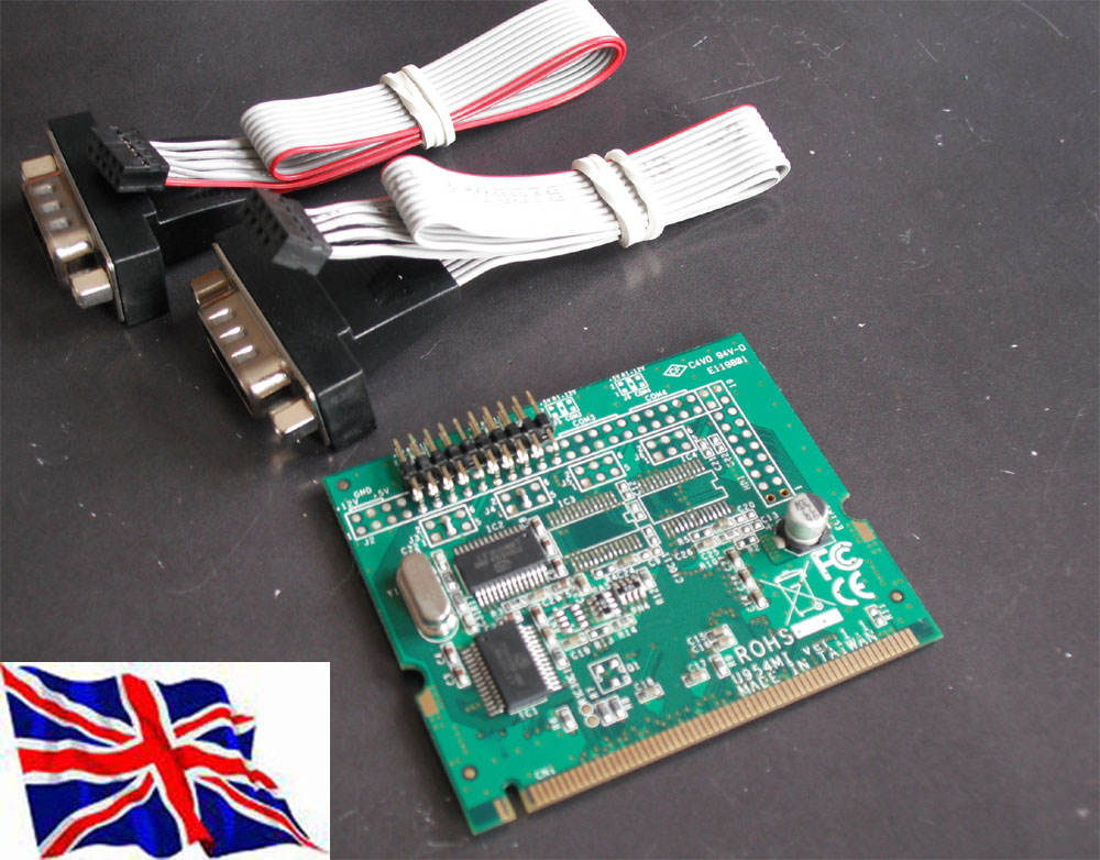 Mini PCI  RS232 2 Serial (16c950)  2S