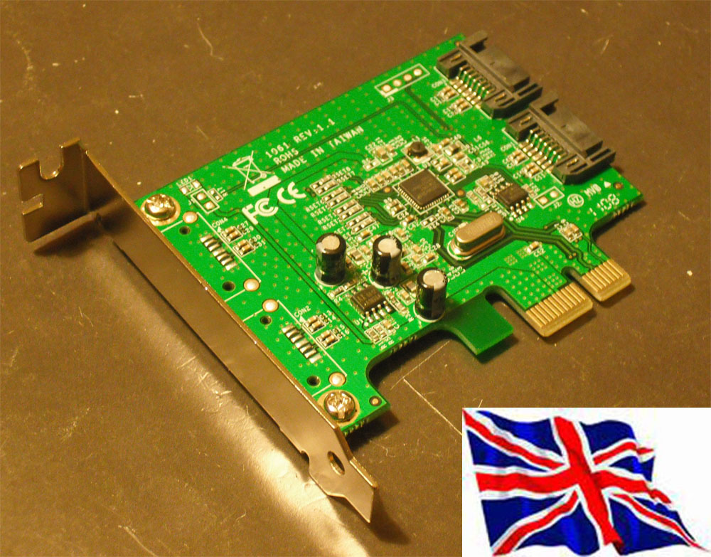 PCI Express PCIe SATA III 6Gbps LP Low Profile