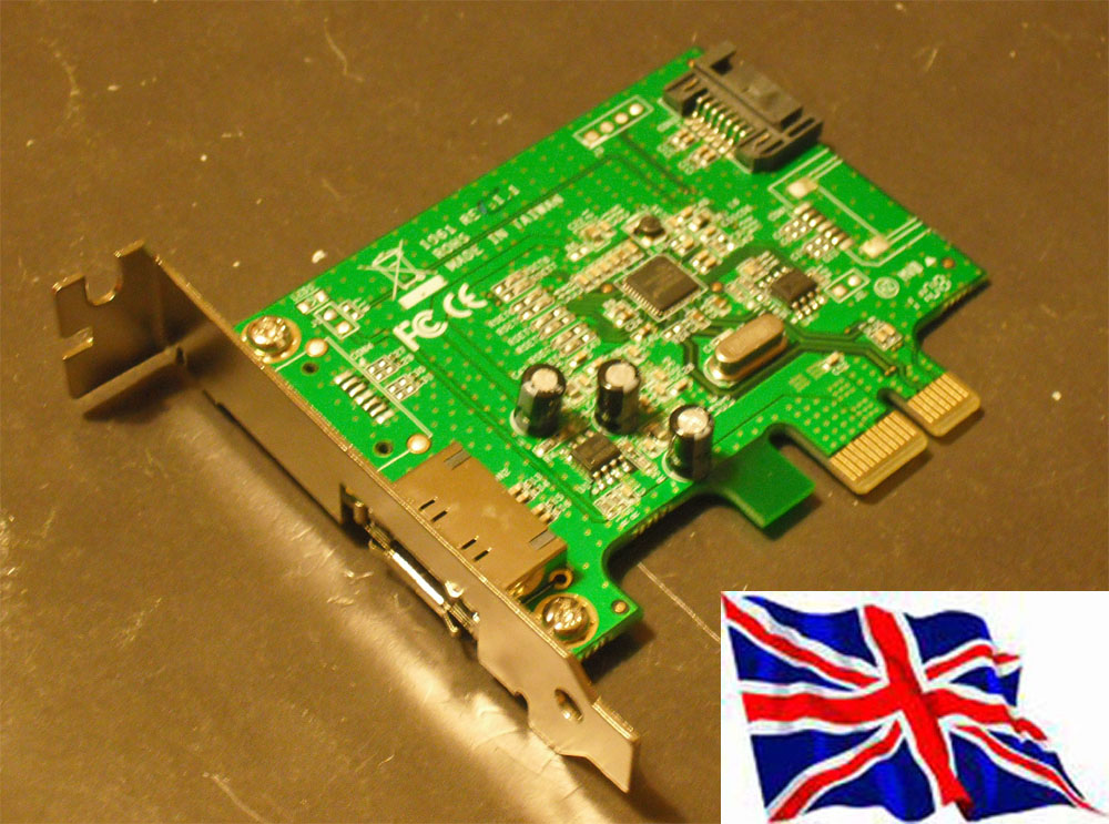 PCI Express  SATA III x1 eSATA III x1 6Gbps LP