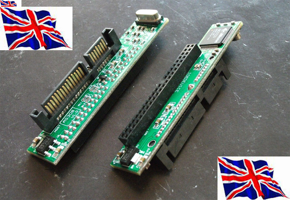 2.5" IDE HDD 44pin Female to Male SATA Adapter